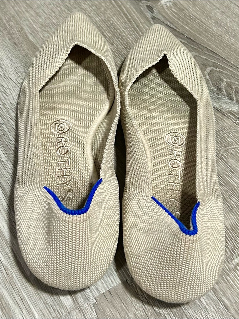 Rothy’s Tan Size 7 Flats - Picture 5 of 6